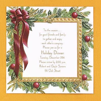 Holiday Party Invitations on Holiday Invitation Templates    Graphics And Templates