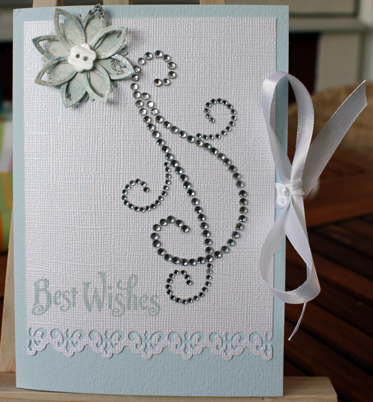 Wedding Wishes Card and Envelope Guest Book