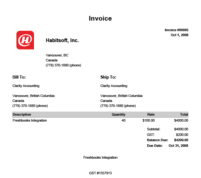 Invoice Template  Graphics and Templates